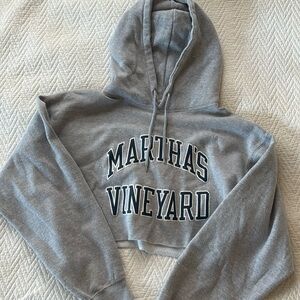 Brandy Melville cropped hoodie